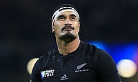 Jerome Kaino was sin-binned for Blues in the second half