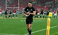 New Zealand centre Sonny Bill Williams was sent off against the British and Irish Lions