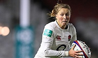 Emily Scott has suffered an injury and will therefore not travel with England for the women's World Cup