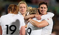 England captain Sarah Hunter, pictured right, and her team were denied World Cup glory by New Zealand