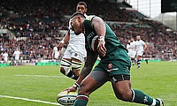 Manu Tuilagi opened the scoring for Leicester but was on the losing side against Bath