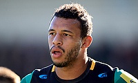 Captain Courtney Lawes scored a try for Northampton against Bath