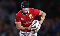 British and Irish Lions star Leigh Halfpenny was among the Scarlets' try scorers