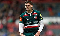 Jonny May scored a try against champions Exeter