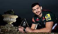 Aviva Premiership Rugby Player of the Month for October is Leicester Tigers’ Jonny May