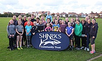 The girls at Oldershaw join Marlie Packer at a special training session