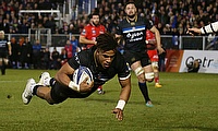 Baths' Anthony Watson scored two tries in the win against Toulon