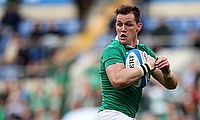 Craig Gilroy touched down twice for Ulster against Munster