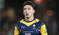 Wing Josh Adams has been in blistering form for Worcester this season