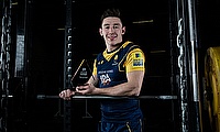 Aviva Premiership Rugby Player of the Month for December is Worcester Warriors Josh Adams