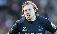Joel Hodgson contributed with 18 points for Newcastle Falcons