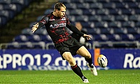 Greig Tonks, pictured during his time at Edinburgh, impressed with the boot for London Irish