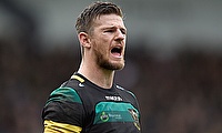 Rob Horne joined Northampton Saints in 2017