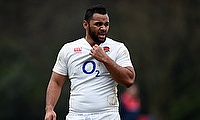 Billy Vunipola sustained a hamstring injury
