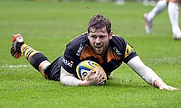 Elliot Daly scored a try for Wasps