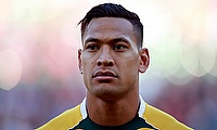 Israel Folau scored a try on the losing cause
