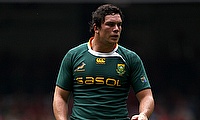Francois Louw has returned from his club duties