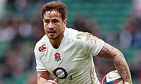 Danny Cipriani was red-carded during the game against Munster