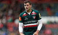 Jonny May scored two tries for Leicester Tigers