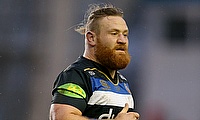 Ross Batty was sent-off during the game against Worcester Warriors