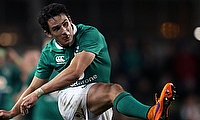 Joey Carbery kicked all the points for Munster