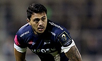 Denny Solomona scored another try for Sale Sharks