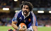 Yoann Huget scored the second try for France