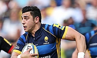Bryce Heem was sin-binned during the Gallagher Premiership game against Sale Sharks