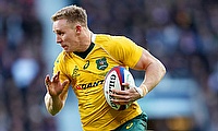 Reece Hodge was one of the try-scorer for Australia against Fiji