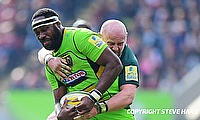 Api Ratuniyarawa was red-carded in the 50th minute during the game against London Irish