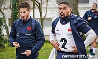 Vincent Rattez (left) suffered the injury during the game against Italy