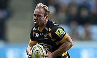 Dan Robson was one of the try scorer for Wasps