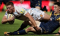 Sam Simmonds scored two tries for Exeter Chiefs