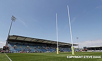 A general view of Sandy Park
