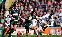 Leicester Tigers were positioned 11th in the Gallagher Premiership table before it was suspended