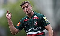 George Ford has made 90 appearances for Leicester Tigers in two stints