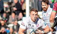 Ollie Thorley scored two tries for Gloucester