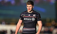 Owen Farrell had a tough outing against Wasps