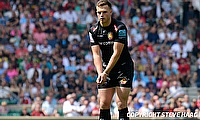 Joe Simmonds kicked 13 points in Exeter's win over Toulouse