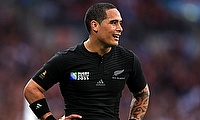 Aaron Smith scored the opening try for New Zealand