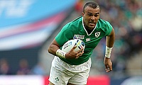 Simon Zebo was one of the try-scorer for Racing 92