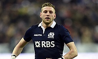 Finn Russell contributed with 10 points before was sent-off