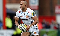Olly Woodburn was one of Exeter's try-scorer