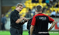 Crusaders have won three Super Rugby and two Super Rugby Aotearoa titles under Scott Robertson (left)