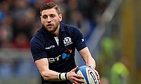 Finn Russell has damaged his Achilles during the game against Sharks