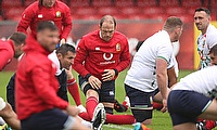 Alun Wyn Jones (centre) is confident of Lions' chances in the third Test