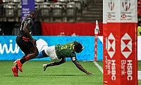 Action from HSBC Canada Sevens in Vancouver.