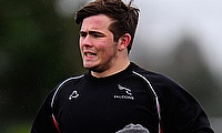 George McGuigan was one of the try-scorer for Newcastle Falcons