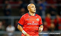Simon Zebo was red-carded during the game against Ulster