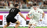 Tom Curry (right) will lead England for the first time